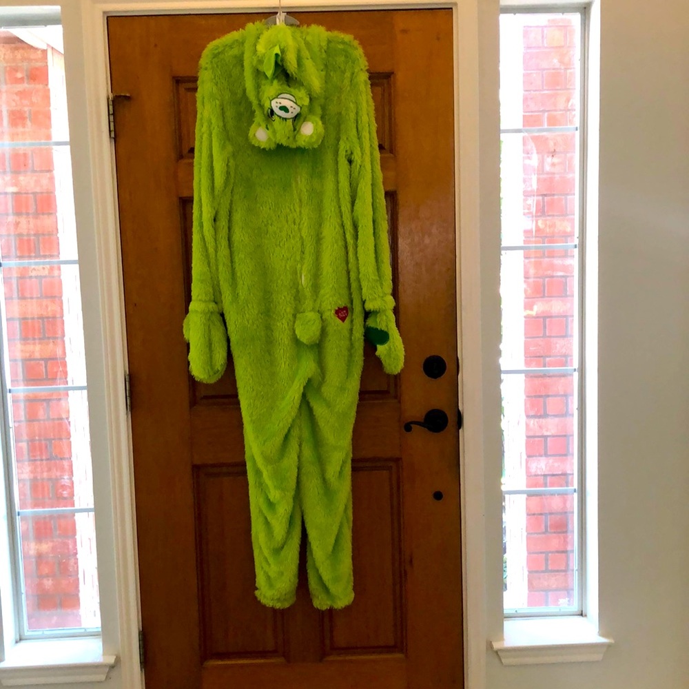 Care Bears adult costume. Lucky bear.